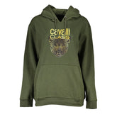 Cavalli Class Green Cotton Women Sweater